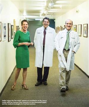 Hollye Jacobs with Drs Ransohoff and Kass Hollye Jacobs with Drs Ransohoff and Kass