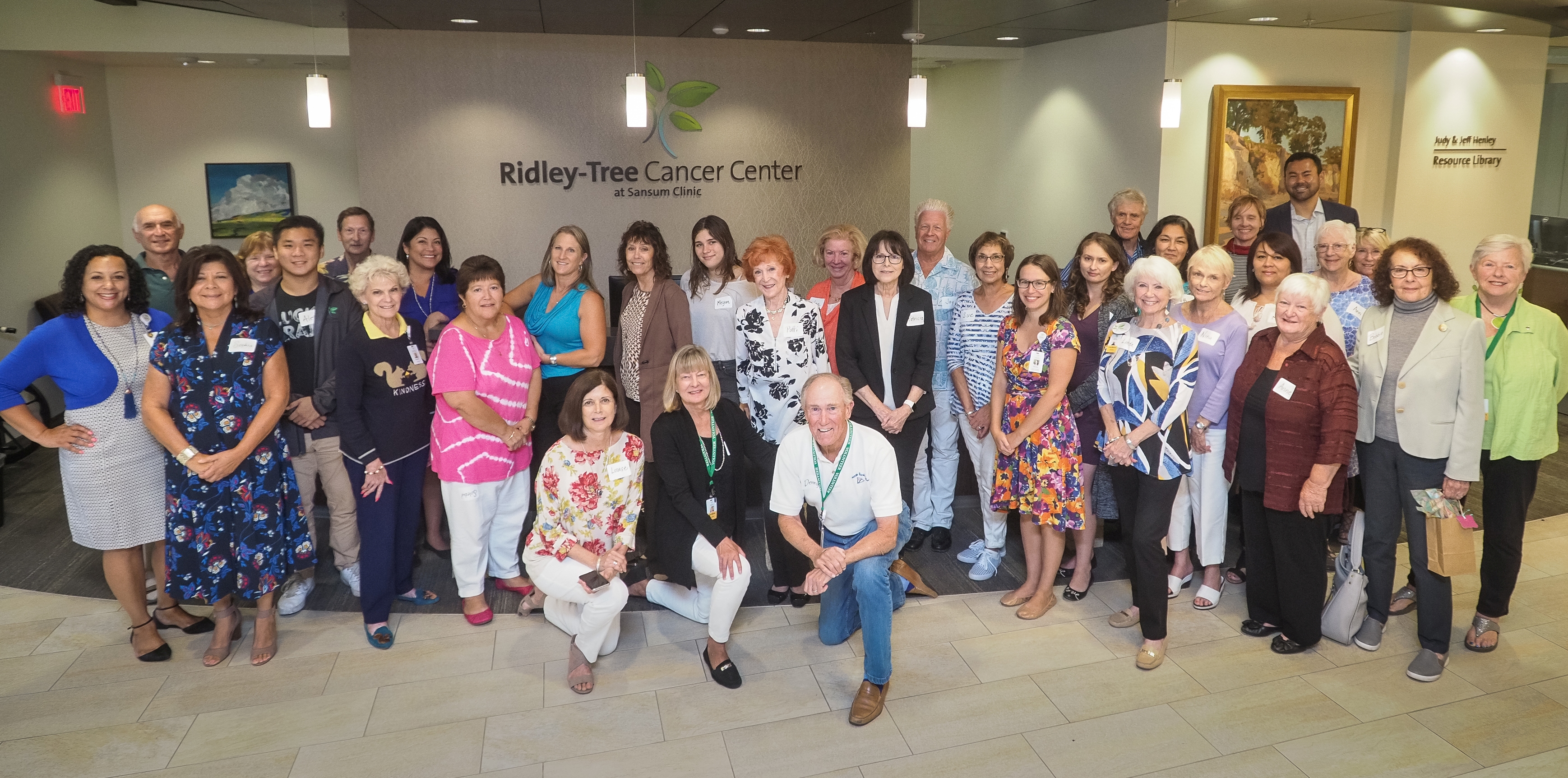 Ridley-Tree Cancer Center Volunteers Volunteers for Ridley-Tree Cancer Center